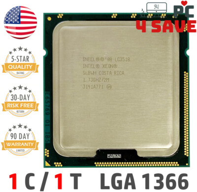 Intel Xeon LC3518 SLBWH 1.73GHz 2M Single Core LGA 1366 Server CPU Processor 23W