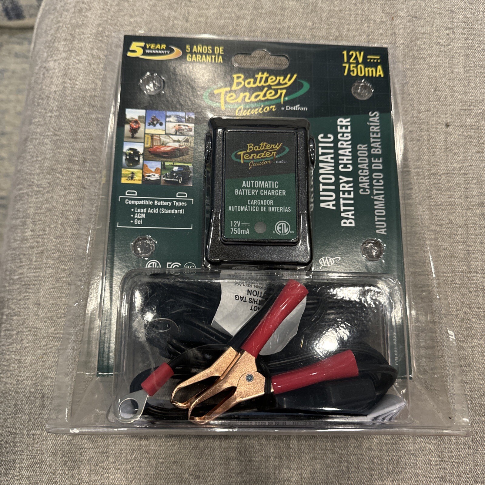 NEW Deltran Battery Tender Jr. 12V 750ma Maintainer / Charger eBay