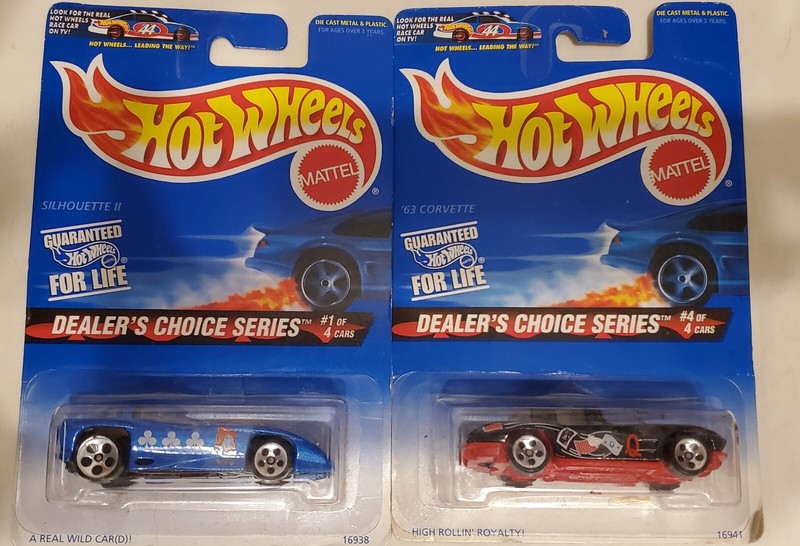 Hot Wheels 1997 Dealers Choice Sihlouette 63 Corvette NIP b4