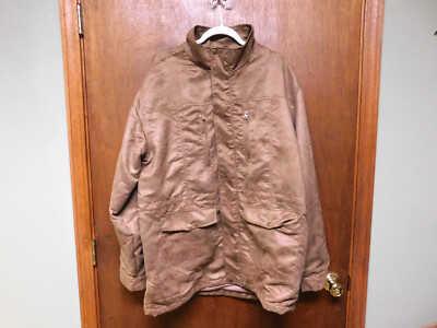 Atlas for Men Brown Jacket Made for Adventure Size 2XL