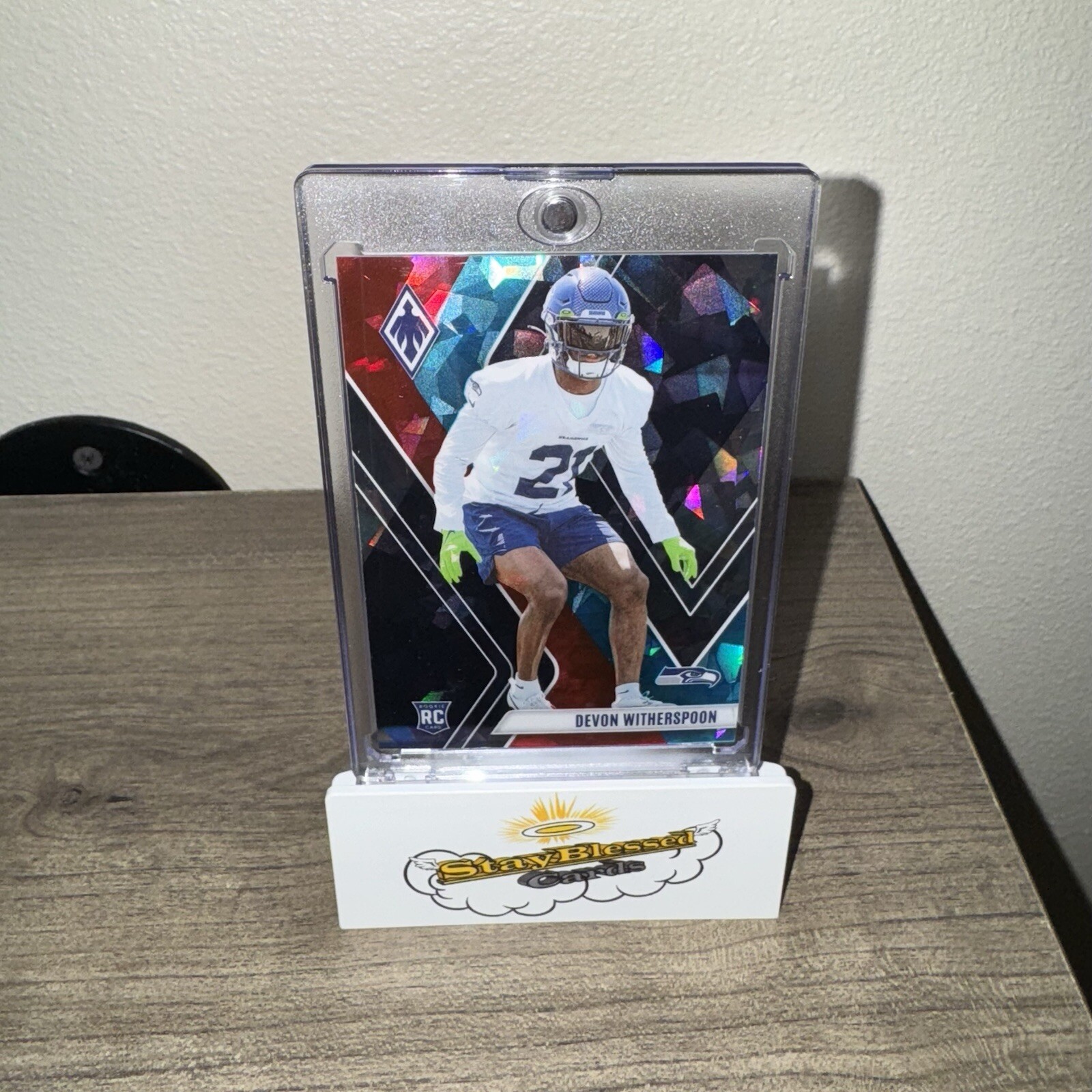 2023 Panini Phoenix - Rookies Fire & Ice #145 Devon Witherspoon /50 (RC)