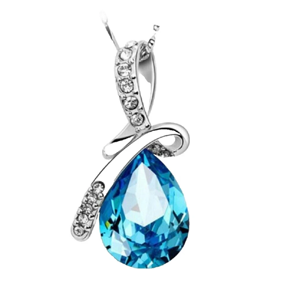 Colares de Moda Água-marinha