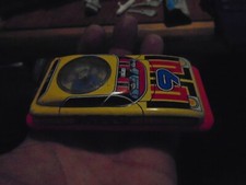 Vintage Tin Toy Car with Spinning Mouse USED MH9 Collectible Japan Made