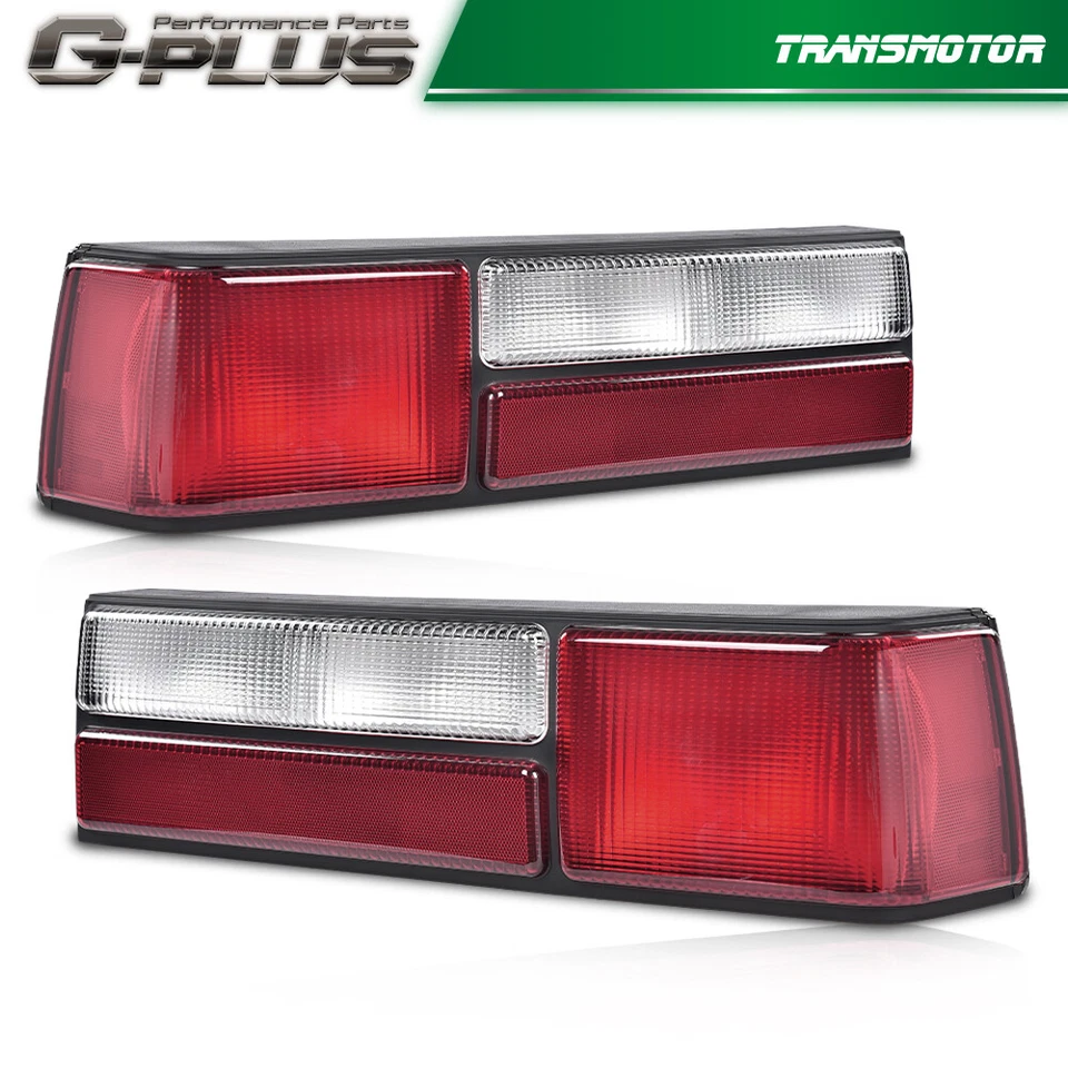 Juego de luces traseras luces traseras izquierda derecha par apto para Ford Mustang 1987-1993 Foto 2 de 4