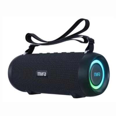 MIFA A90 Bluetooth Lautsprecher 60W Kabellos IPX7 Wasserdicht Rgb-Led-Licht 30 S