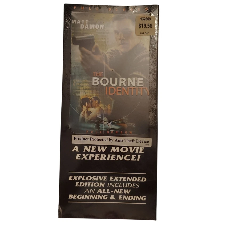 The Bourne Identity (HD-DVD, 2004)  Matt Damon Extended Edition NEW SEALED - Image 2 of 4