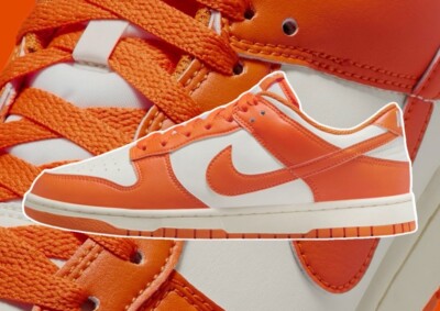 Nike Dunk Low Syracuse Pale Ivory HF5441-106 Mens New | eBay