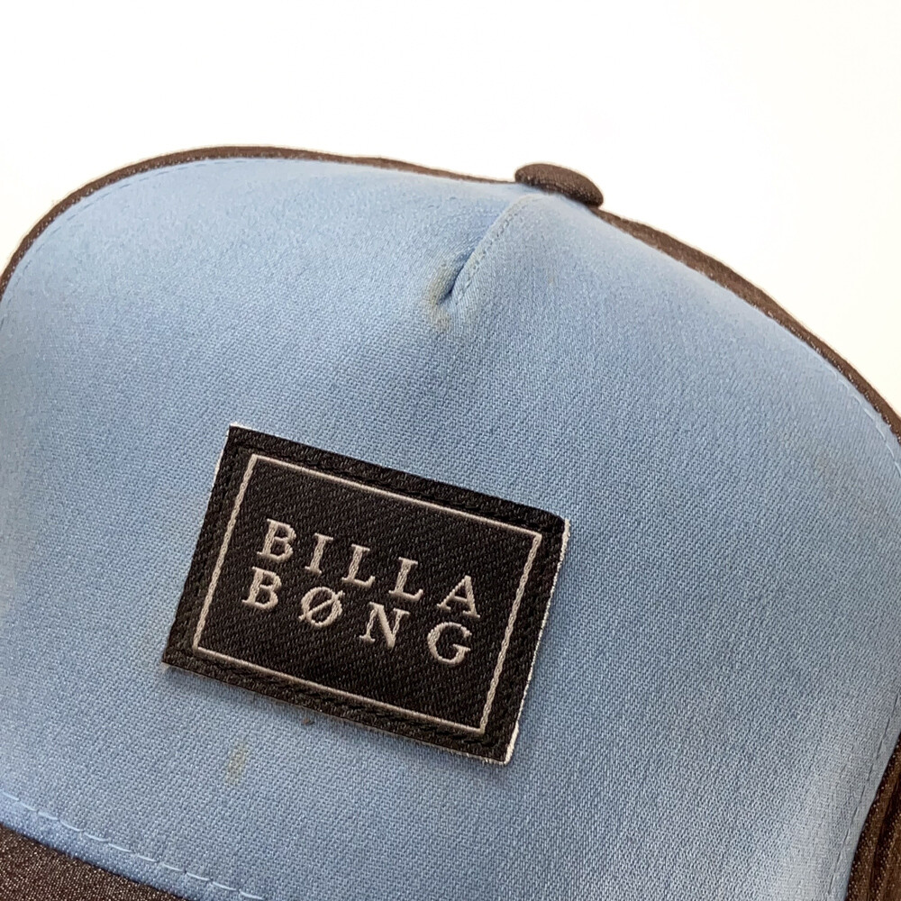 Billabong Surf Hat Rectangle Patch Flat Brim Snap… - image 3