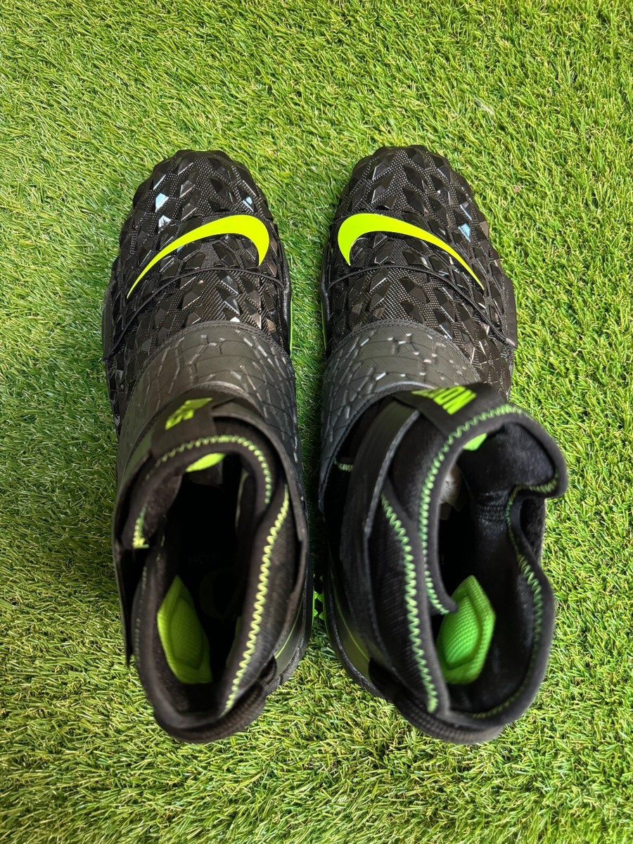 Nike Force Savage Elite 2 Shark Oregon Ducks Sample PE Cleats CK2834-301 Sz 14.5 Nike Force Savage Elite 2 Shark Oregon Ducks Sample PE  main image 4