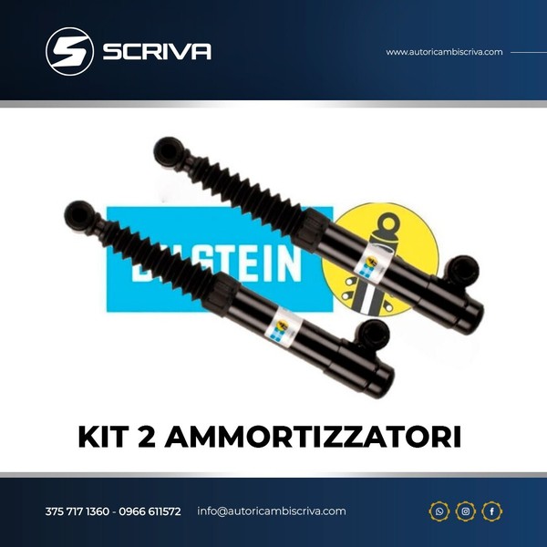 KIT 2 Hintere StoßDäMpfer Bilstein Fiat Panda 4X4 - (141A) 1980->2004-image