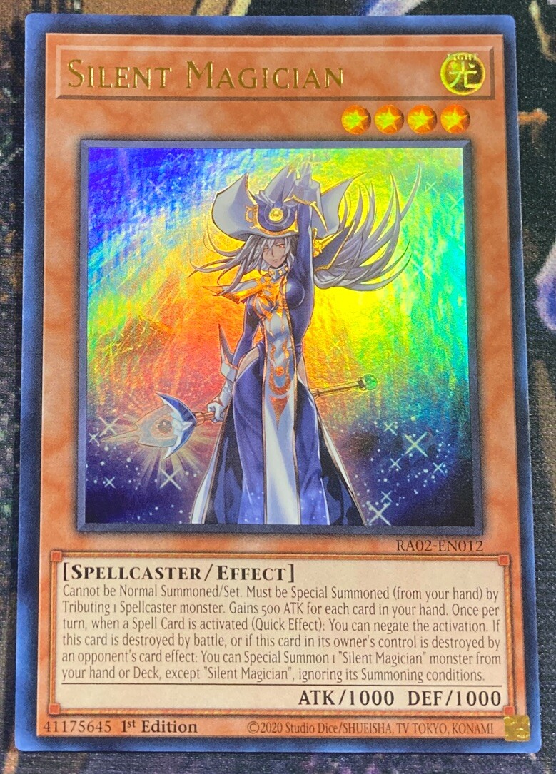 Yugioh - Silent Magician Holographic Ultra Rare 1st Edition