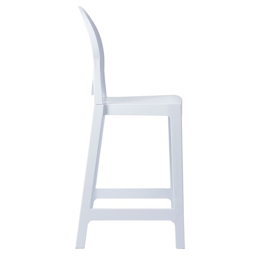 Counter Seat Height Barstool Modern Side Stool Chair With Foot Rest - Picture 29 of 32