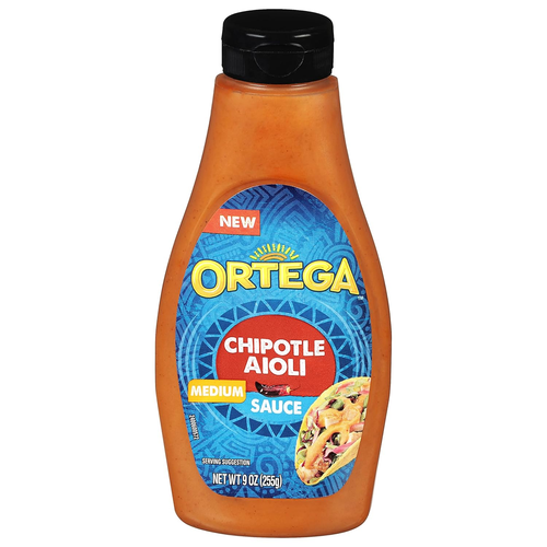 Chipotle Aioli Creamy Taco Sauce 9 Oz