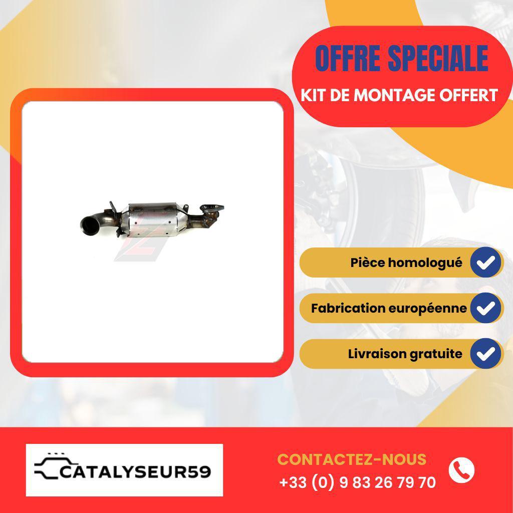 Catalyseur Opel Grandland X essence pour éliminer le voyant moteur