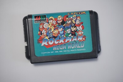Sega Mega Drive Mega Man Rockman Mega World Japan original MD game US Seller