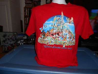 Vintage Walt Disney World Shirt M Medium Where Dreams Come True Ebay