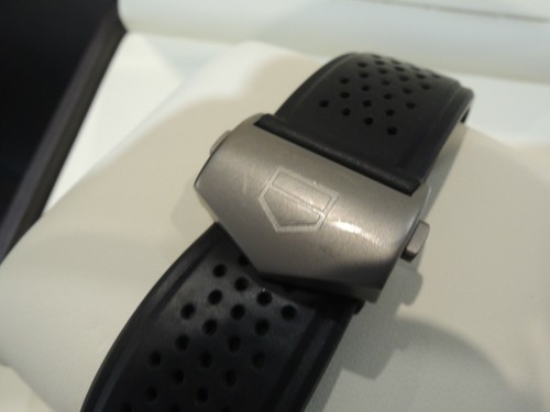 Tag Heuer Carrera Calibre Heuer 01 Automatic Men's Watch CAR208Z-0 Rubber Band - Picture 7 of 11