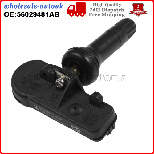 4PCS 56029481AB Tyre Pressure Sensor for Jeep Grand Cherokee Cherokee Compass - Picture 8 of 12