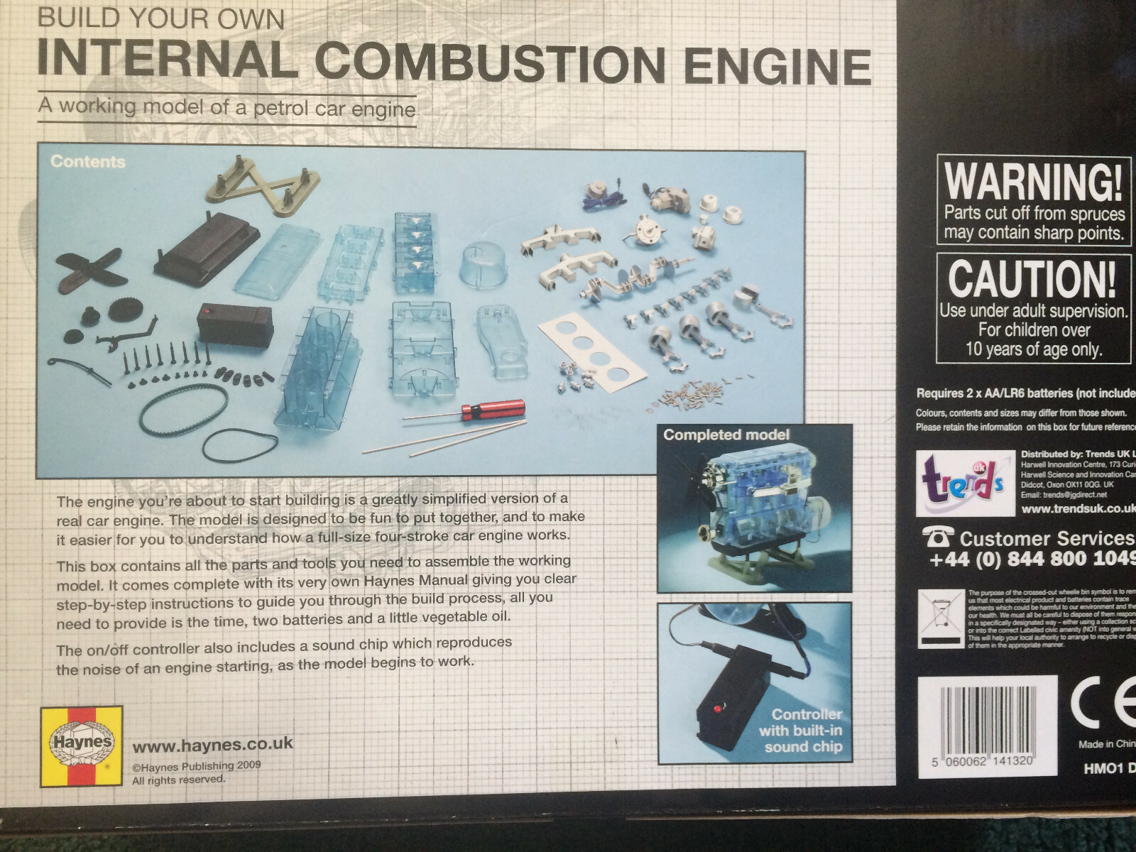 Build Your Own Internal Combustion Engine HAYNES working model petrol