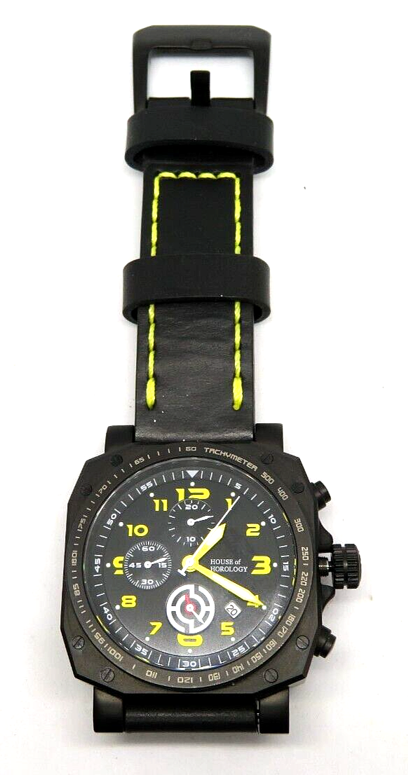 HOUSE OF HOROLOGY MENS WATCH HOHBDYW BEDLAM DARK YELLOW