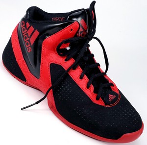 adidas cano alto vermelho