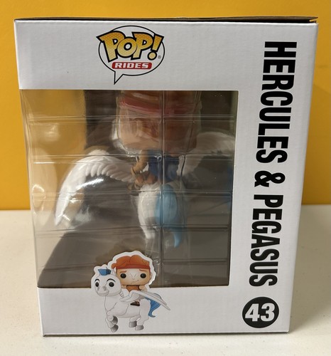 ⭐️ Figura Funko Pop 6 pulgadas HERCULES & PEGASUS 43 Disney ⭐️ TOTALMENTE NUEVA ⭐️ - Imagen 4 de 10