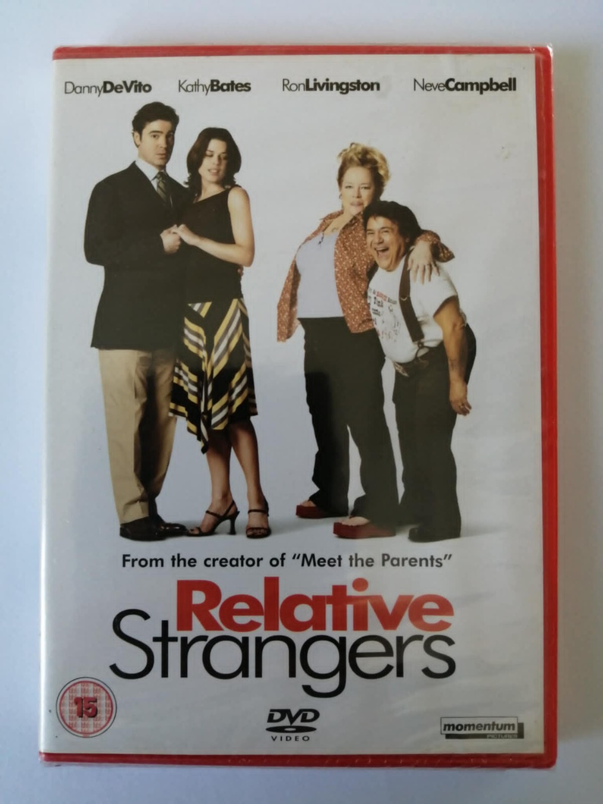 Sealed DVD. Relative Strangers. Movie. Danny DeVito. Kathy Bates. Ron Livingston