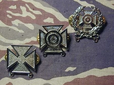 New full set US Army Expert, Sharpshooter & Marksman badges Marksmanship awards