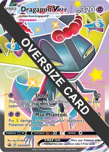 Dragapult VMAX SWSH097 Jumbo Cards