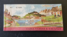Touring Club Italiano Cassa Viaggi e Vacanze Tagliandi Lire 400 Lire 1000