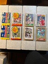 1987 TOPPS Football Baseball Mixed Rack Pack Extremely Rare Factory Error