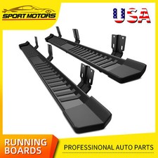Running Boards For 2004-2014 Ford F150 Super Crew Cab 6 Nerf Bar Side Step Blk
