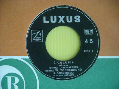 45 GIRI TORREBRUNO E' GELUSIA / VOLA VOLA GAGARIN  