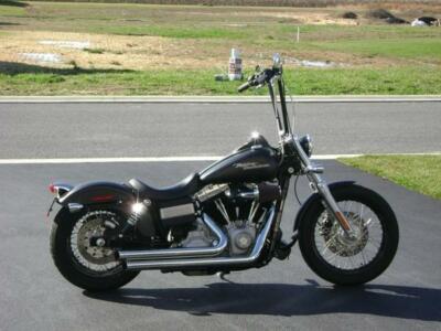 Lowered Dyna Street Bob BID4ZE Aluminum 1
