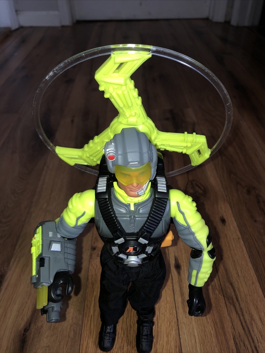 FIGURINE ACTION MAN Vol hélicoptère Air Patrol Électronique Hasbro