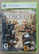 Lord of the Rings Conquest - Xbox 360 LOTR Complete In Box With Manual Mint Disc