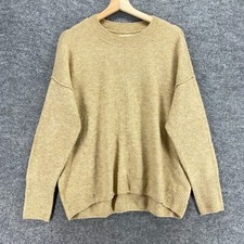 Unbranded Sweater Pullover Women S Beige Knit...