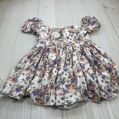 CIDER FLORAL LACE Trim Fit & Flare Flirty Pheasant Mini Dress Size Small |  eBay