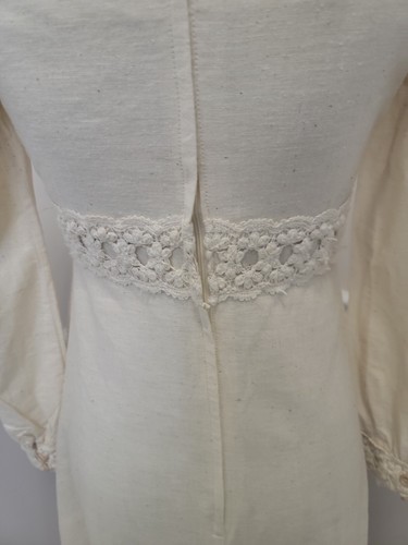 Vintage 69-70 schwarzes Etikett GUNNE SAX von Jessica Renaissance/Hippie Maxikleid - Bild 13 von 21