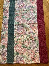Floral Valance / Curtain 19 in length 59 Width