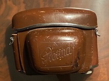 Vintage CAMERA EQUIPMENT KODAK RETINA REFLEX With Leather Case Untested