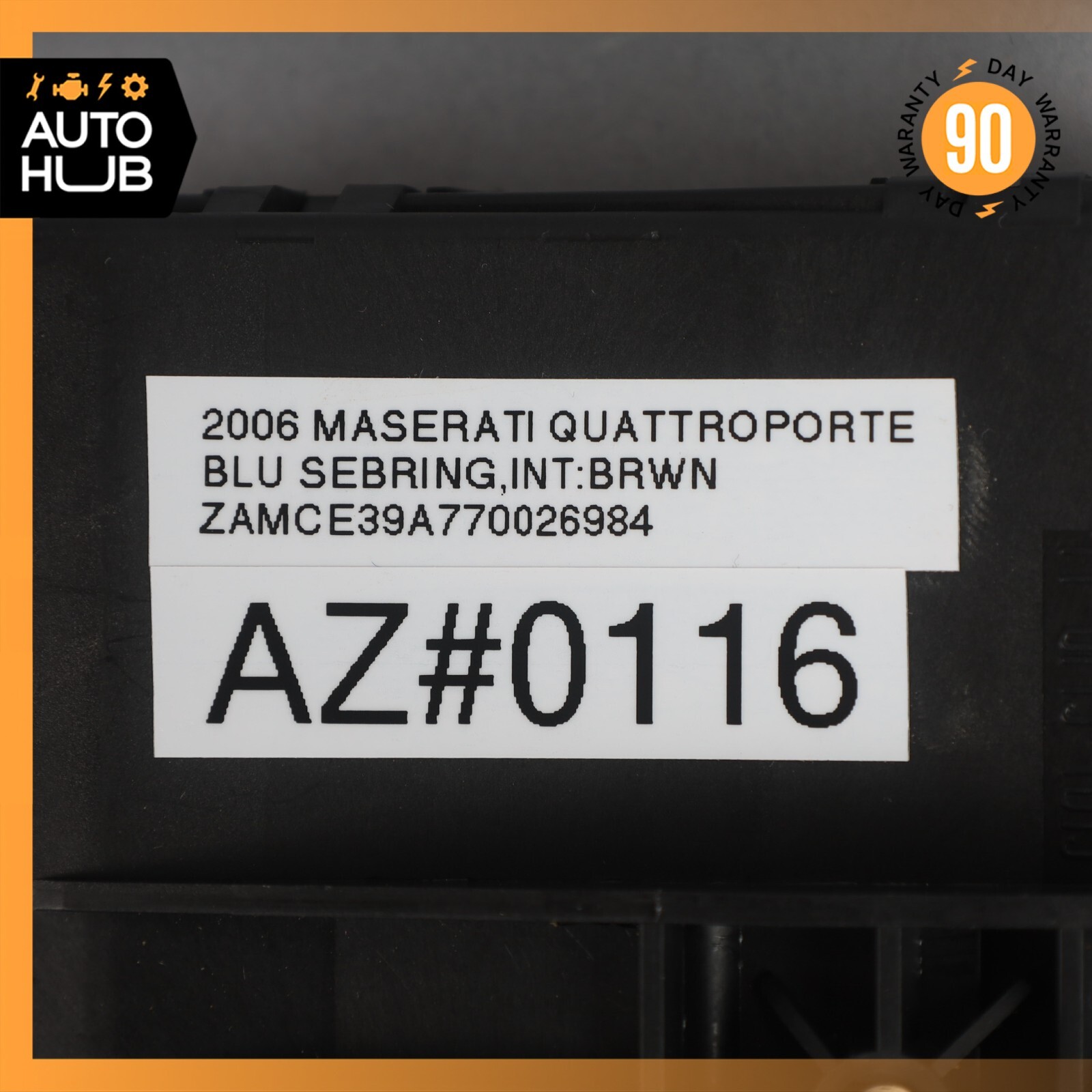03-13 Maserati Quattroporte M139 Front Left Side Seat Control Module OEM 79k