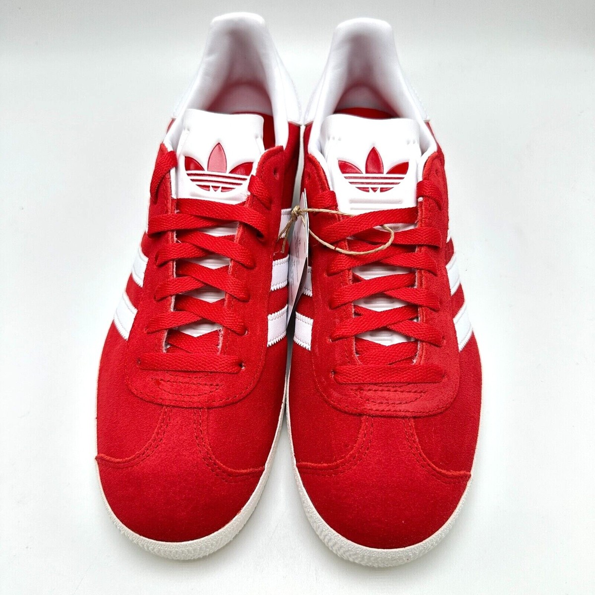 ADIDAS Originals Gazelle \'Scarlet White\' JI1534 Men\'s size 9.5 Adidas Originals Gazelle Better Scarlett | Mercari main image 4