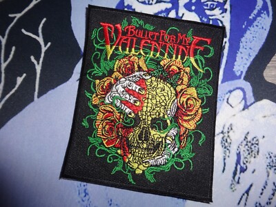 BULLET FOR MY VALENTINE  Shape Patch Gestickt Motionless in White **