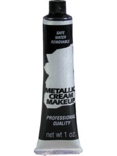 Metallic Silver Metal Costume Make-up Face Body Paint