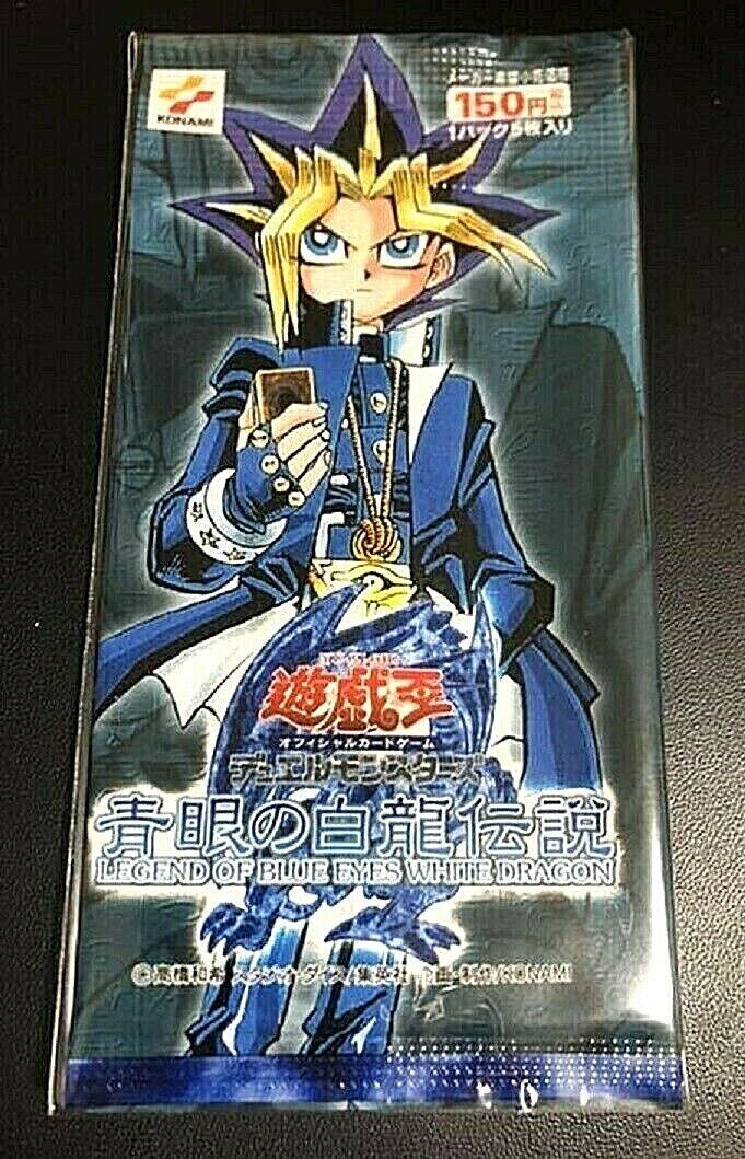 Yugioh LEGEND OF BLUE EYES WHITE DRAGON 1 Pack Japanese NEW Unopened