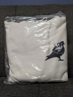 RTFKT x JeffStaple MetaPigeon K-Minus Hoodie White Size M