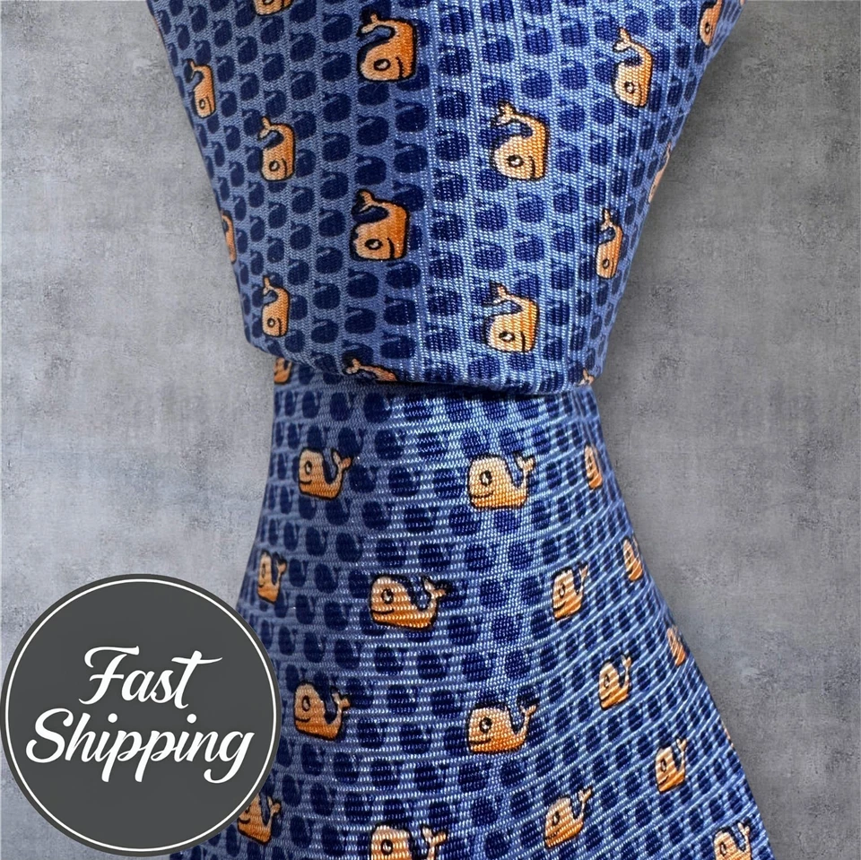 PIERRE CARDIN Tie Geometric Polka Dot 100% Silk Necktie Blue/Pink - Image 2 of 4