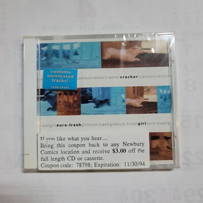Euro-Trash Girl By Cracker (CD, 1994, Virgin)