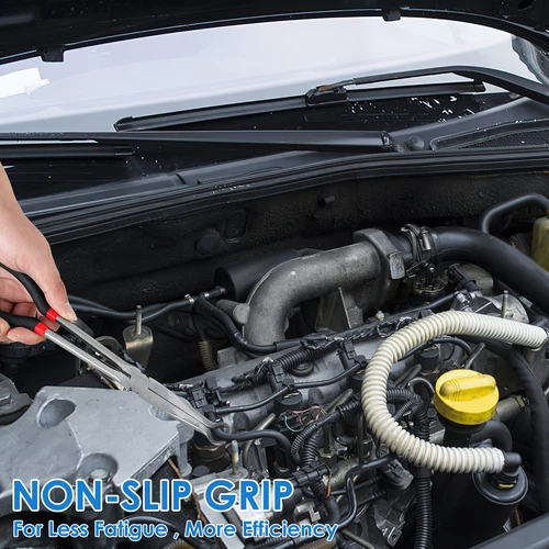 3Pcs Hose Gripper Plier 11" Spark Plug Removal Pliers 6mm 13mm 18mm Diameterꦿ - Picture 8 of 12